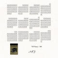 365 days Mini Desktop Calendar Table Calendar Memo Planner Scrapbooking Decor Material Papers Office Stationery. 
