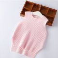 Kids Vest Coat Toddler Teen Boys Girls Waistcoat Baby Vests Kids Knitted Pullover Sweater Children Vest Tops 4 6 8 10 12 Years.