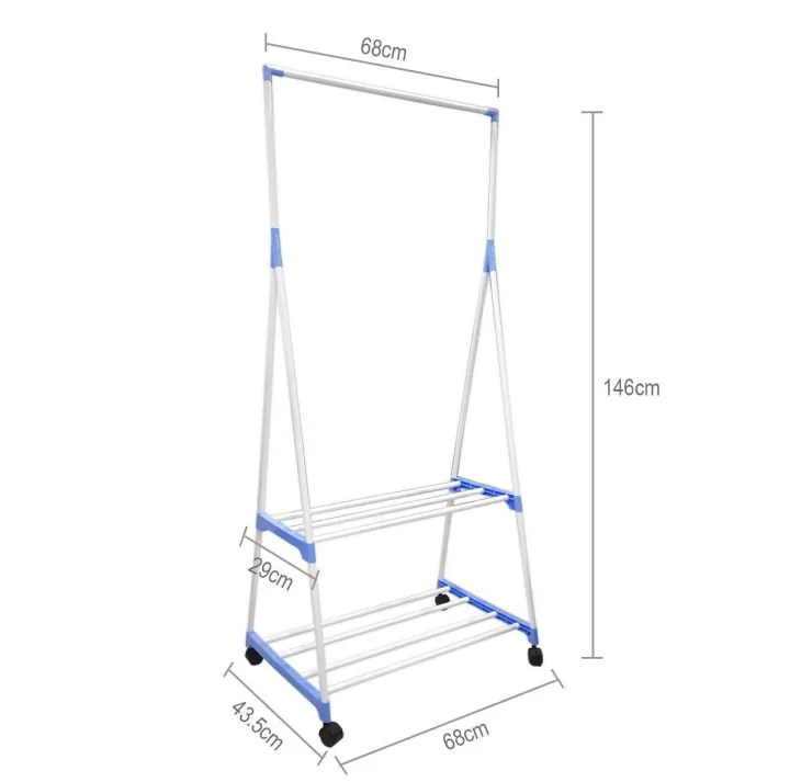 Fashion%20Laundry%20Movable%20Organizer%20Stand%20Clothes%20Display%20Rack%20with%20Storage%20Shelf%20Coat%20Racks%20Multi%20Function%20Hanger%20Creative%20Portable%20-%20Image%205