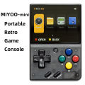 MIYOO MINI V4 PortableRetro Handheld Game Console 2.8Inch IPS Screen Video Game Consoles Linux System Classic Gaming Emulator.