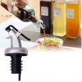 1 pcs Oil Bottle Cap Dispenser Nozzle Stopper Pourer Leak-Proof Oil Bottle Suitable for bottles with a inner diameter of 14-18mm (Black and Silver). 