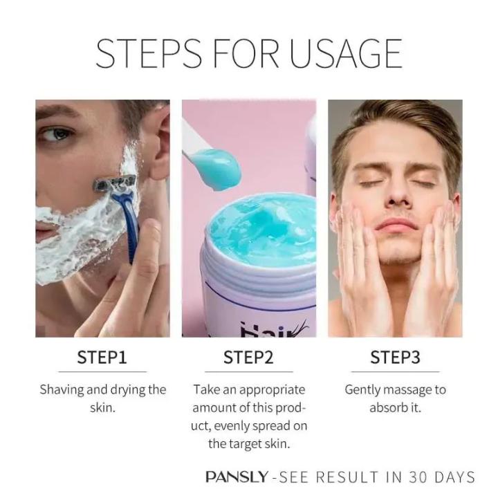 Permanent%20Hair%20Removal%20Cream%20Facial%20Hair%20Remover%20Depilatory%20Painless%20for%20Beard%20Armpit%20Body%20Persistent%20Inhibition%20of%20Hair%20Growth%20-%20Image%205