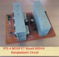 IPS 4 MOSFET Board 600VA Bangladeshi Circuit. 