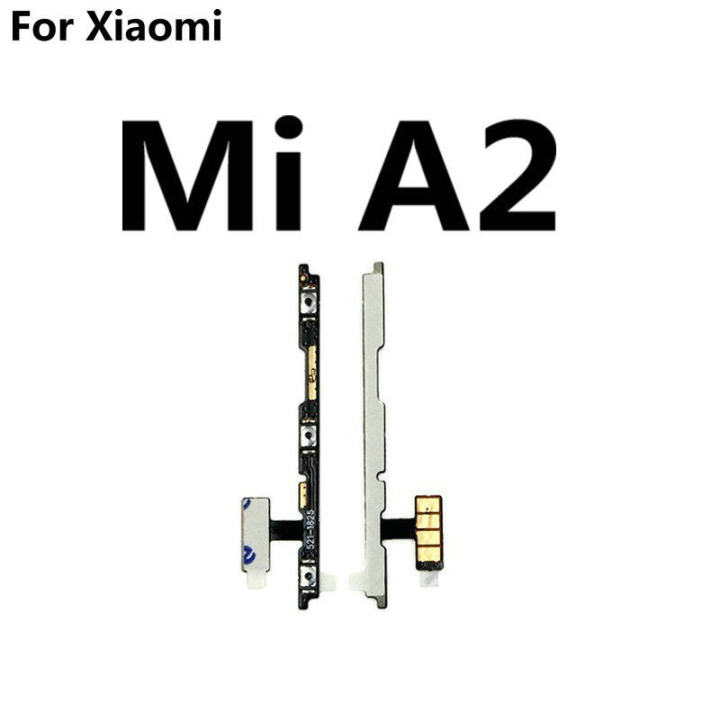 (NEW)For Xiaomi Mi A1 A2 Lite A3 Volume Button Power Switch On Off Button Flex Cable Replacement Parts
