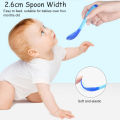 HelloKimi 3PCS Baby Food Feeder Kit Squeeze Feeding Bottle with Spoon Baby Bite Pacifier Temperature Spoon Fruit Vegetable Feeder Squeezing Food Bottles Rice Paste Juice FeederInfant Fruit Feeder Pacifier Teething Toy Gift Set. 