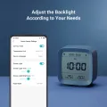 Qingping Smart Bluetooth Digital Alarm Clock with Multiple Alarms, with Temperature and Humidity Display for Bedroom,Table Clock. 