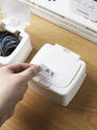 Household Mini Gadget Storage Box Desktop Makeup Cotton Box Floss Storage Box Office Sundries Box. 