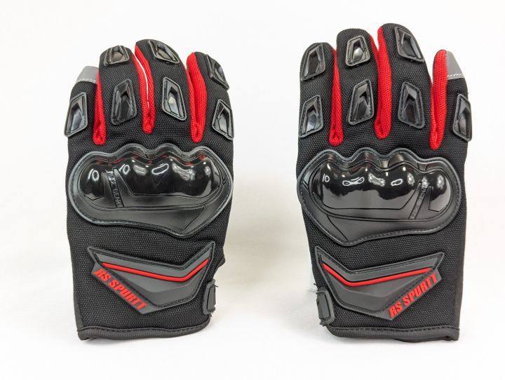 Touch Screen PVC Motorcycle Gloves Breathable Racing Bike Protectors For Summer Autumn Winter