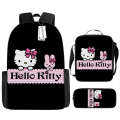 Hello Elementary School Schoolbag Cute Kitty Children's Girls' Backpack KT Cat Lunch Bag.