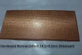 Veroboard Normal Dotted 14.5×6.5cm Stripboard Board PCB Printed Circuit Board For Prototyping Designing Weld Soldering Arduino DIY. 