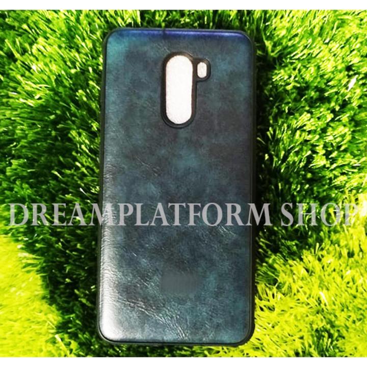 Leather Back Cover Case For Samsung Galaxy A6 PLUS Daraz