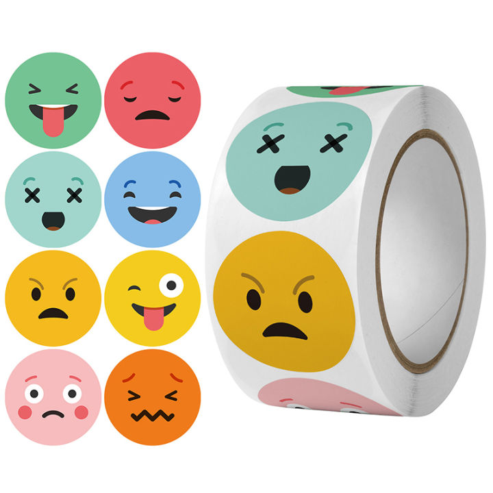 ATINAS%20Seal%20Peg%20Kawaii%20Smile%20Raw%20500-1000pcs%20Gas%20Sad%20Face%20Emoji%20Sticker%20Cute%20Thank%20You%20Scrapbook%20Sticker%20For%20Kids%20Envelopecosplay%20-%20Image%203