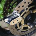 Acid Proof Double Key Blue Box Motorcycle Disc Lock Hydraulic Lock Bike Safety Lock Rust Proof AR TRADE. 