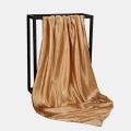 【Hey my home】90cm Solid Colors Neckerchief Hijab For Women Silk Satin Headband Hair Scarves Female Square Shawls Head Ladies. 