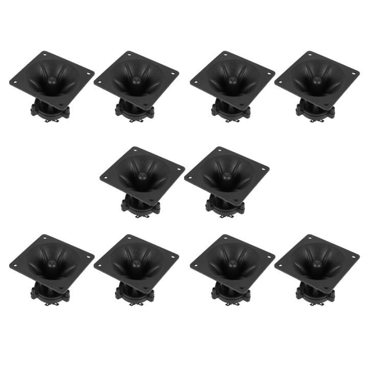 10Pc Tweeters Piezoelectric Tweeter Loudspeaker Ceramic Buzzer Treble Square Audio Speaker