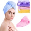 Dry Hair Cap Microfiber Quick Towel Magic Hair Towel Wrapped Towel - Towel. 