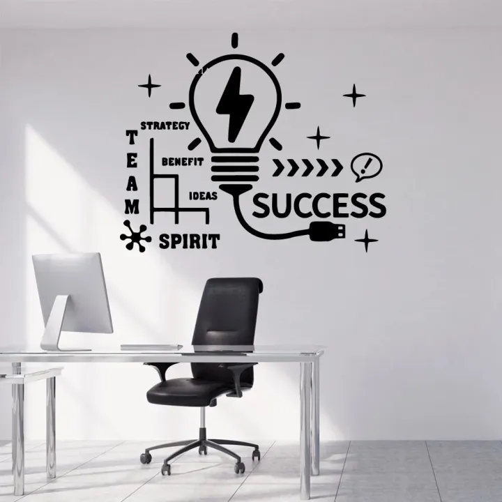 Creative%20Teamwork%20Makes%20Dream%20Work%20Vinyl%20Wall%20Sticker%20For%20Home%20Study%20Room%20Company%20Office%20Classroom%20Decorations%20Removable%20Poster%20-%20Image%203