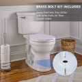 Toilet Wax Ring Kit for Floor Outlet Toilets New Install or Re-seat Include Closet Bolts,Bolt Caps,Flange and Washers.