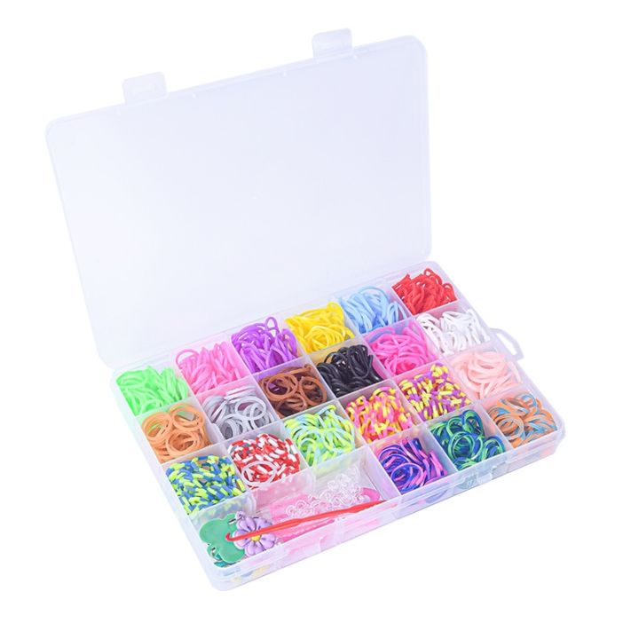 Rubber%20Bands%20Loom%20DIY%20Handmade%20Bracelet%20Making%20Kits%20Beads%20Toys%20for%20Girls%20Children%20Craft%20Toys%20Christmas%20Gifts%20Weaving%20Tool%20Box%20-%20Image%202