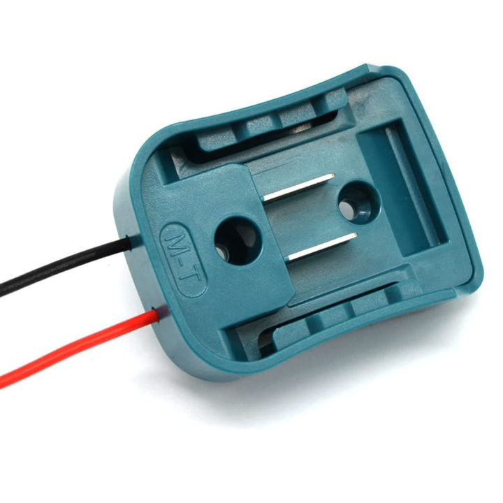10.8V-12V%20Battery%20Mount%20Dock%20Power%20Connector%20with%2014Awg%20Wires%20Connectors%20Adapter%20Tool%20for%20Makita%20Battery%20DIY,%20Black%20-%20Image%203