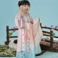 Chinese girl's brand new super immortal baby dress, big children's ancient style Hanfu autumn. 