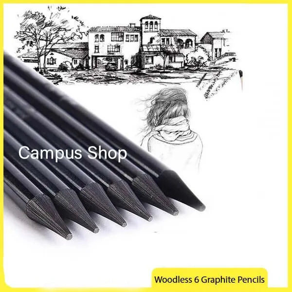 keep%20smiling%20woodless%20graphite%20pencils%206%20pcs%20-%20Image%203