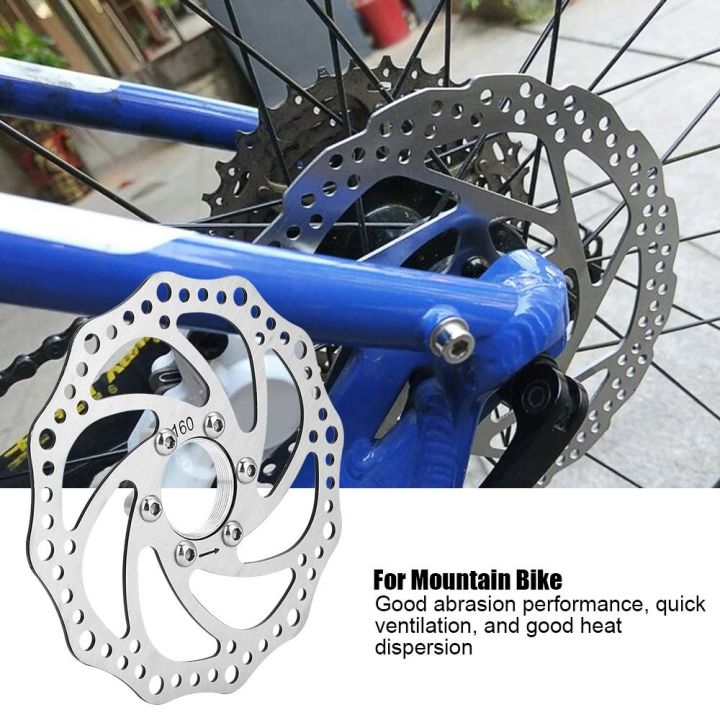 Bike%20Brake%20Disc%20Freewheel%20Threaded%20Hubs%20Disc%20Brake%206%20Bolt%20With%20Aluminium%20wheeler%20Floating%20Alomejor%20Brake%20Rotor%20160mm%201%20pc%20Bicycle%20Accessories%20-%20Bike%20-%20%E0%A6%B8%E0%A6%BE%E0%A6%87%E0%A6%95%E0%A7%87%E0%A6%B2%20-%20Image%203