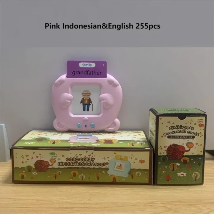 Panda%20Shape%20New%20Children's%20Early%20Education%20Learning%20Card%20Machine%20With%20Vietnamese%20English%20Cantonese%20Spanish%20Indonesian%20Arabic%20SnowWhite%20-%20Image%207