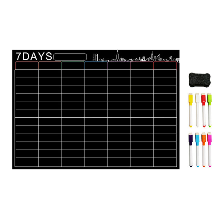 Magnetic%20Dry%20Erase%20Calendar%20Set%2016X12%20Inch%20Whiteboard%20Weekly%20Planner%20Organizer%20A3%20White%20Board%20for%20Refrigerator%20Fridge%20Kitchen%20Home%20-%20Image%205