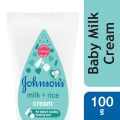 Johnson’s Baby Cream Milk rice Tube100g Made in India. 