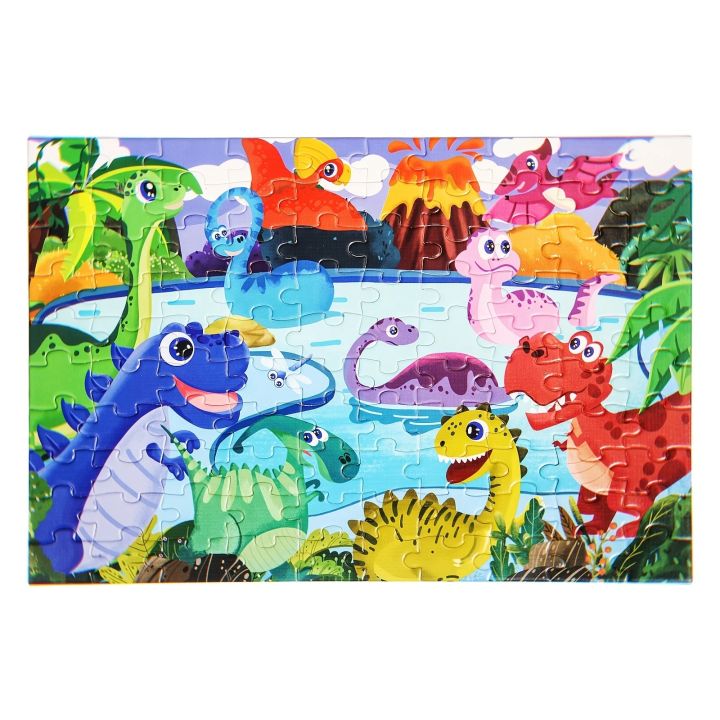 Puzzles for Kids Ages 4-8, Kids Puzzles 100 Piece Big Dinosaur Floor Jigsaw Puzzle for Kids Children Educational Puzzles Toys fo