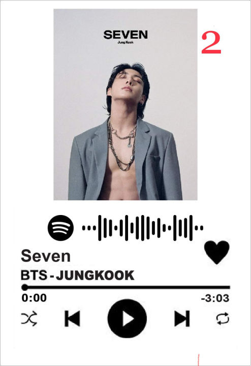 BTS%20JUNGKOOK%20SEVEN%20Concept%20Music%20Acrylic%20Keychain%20-%20Image%204