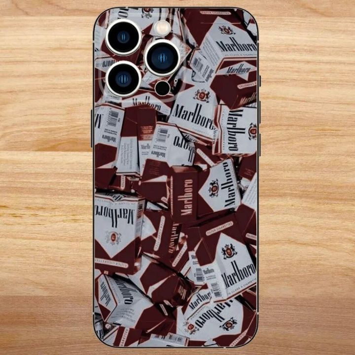 Cigarette-M-Marlboros%20Phone%20Case%20For%20iPhone15,14,13,12,11,Pro,Max,Plus,Mini,X,XS,XR,8,7,6,S,Plus,SE%20Soft%20Black%20Case%20-%20Image%206