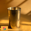 Pitol Plain Glass/Pitoler Glass -Brass Metal Glass.