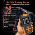 Car Battery Tester 12V 24V Automotive Digital Auto Battery Analyzer Accurate Battery Diagnostic Tool.