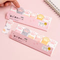 1 Piece Kawaii Stationery Cartoon Cat Paw Memo Pad Bookmark Flags Index Tab Sticky Notes Label Paper Stickers.