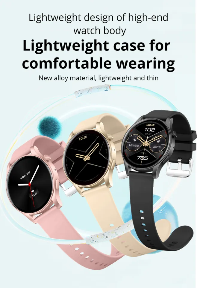 COLMI V73 Bluetooth Calling Smartwatch AMOLED Display, Health Fitness Tracking Waterproof Smart Watch | Daraz.com.bd