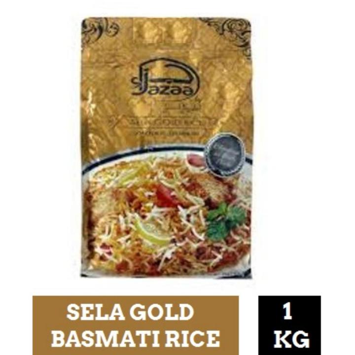 Jazaa Basmati Rice Sela Gold 1 Kg