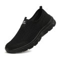 Summer Sneakers Men Shoes Breathable Mesh Lightweight Walking Casual Shoes Slip-On Driving Men's Loafers Zapatos Casuales BunnyGarden.