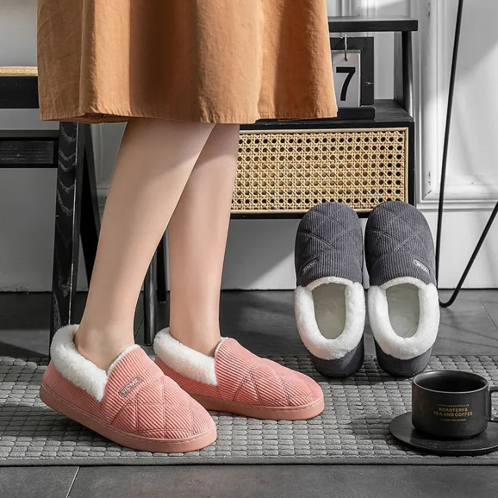 New%20Men%20Slippers%20Winter%20Warm%20Plush%20Fur%20Antiskid%20Cloud%20Slippers%20Outdoor%20Breathable%20Thick%20Flat%20Sole%20Soft%20Couples%20Home%20Slippers%20-%20Image%203