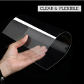 5 PC , 30MM Clear PVC Sheets Protection Transparent A4 Plastic DIY Craft Easy to Cut Waterproof Flame Retardant Impact Resistant PC Endurance Board, Transparent Glass Replacement Panel.
