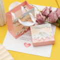 128g Black Card Ink jewelry box Elegant 850g Cardboard Jewelry box Ring Box for Wedding Travel Gift Jewelry storage Personal. 