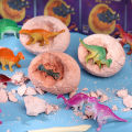 Dinosaur Eggs jurassic Park Tyrannosaurus Model Toys Scientific Mining Archeology Digging Educational Toys For Kid Boy. 