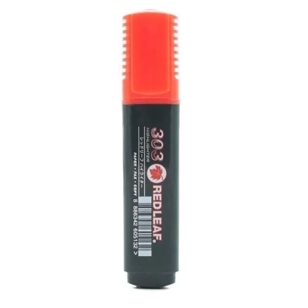 Red%20Leaf%20303%20Flourescent%20Highlighter%20Pen%20-%20Orange%20-%20Image%203