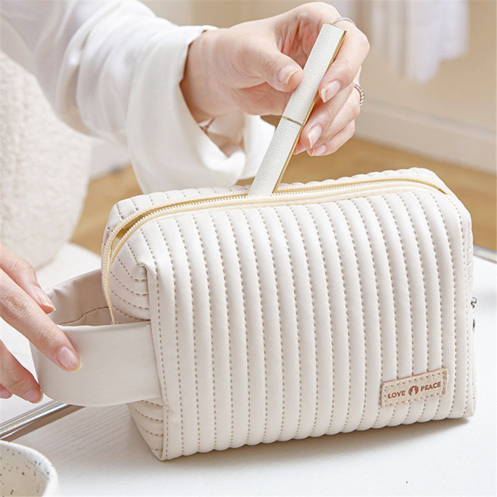 Cosmetic Storage Bag With Zipper Makeup Bag Cosmetic Storage