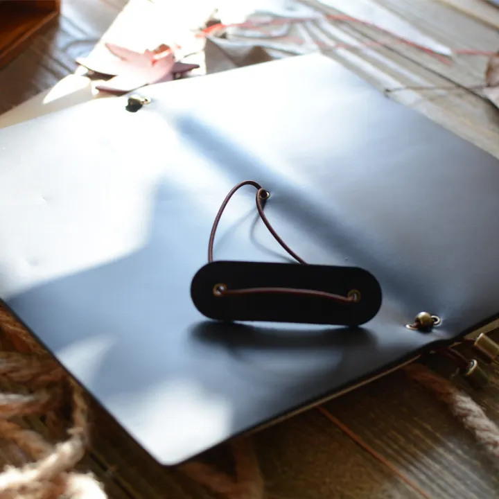 Leather%20Soft%20Cover%20Refillable%20Journal%20Notebook%20with%20Elastic%20Strap%20Diary%20Travel%20Business%20Notepad%20Lined%20Blank%20Grid%20Paper%20for%20Men%20&%20Women%20Sketching%20Writing%20-%20Image%203