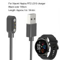 Watch USB Fast Charging Cable, Smartwatch Magnetic Charging Cable Efficient Black for Home. 