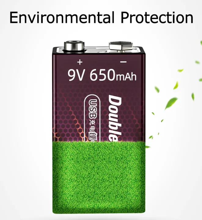 Doublepow%209%20Volt%20650mAh%20USB%209v%20Rechargeable%20Lithium%20Battery%20for%20Multimeter%20Smoke%20detectors%20and%20other%20uses-%202pcs%20-%20Image%206