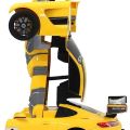 Transformer Robot Car For Kids,Plastic Transformer Robot Toy Car - Yellow - Car Toy.