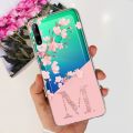 For Huawei Y7p Case Y7P Y 7P 2020 ART-L29 ART-L28 Fashion Letter Soft Silicone TPU Shockproof Phone Back Cover.